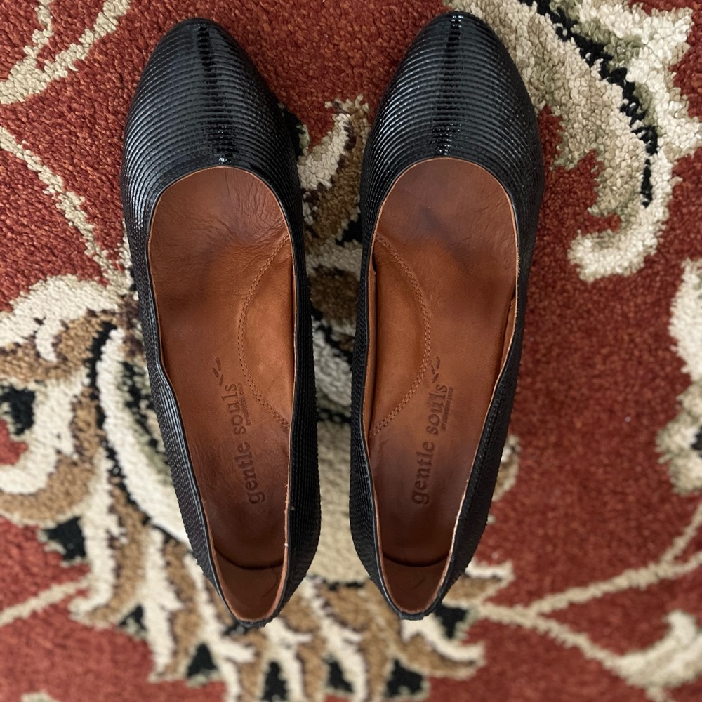 Very elegant and fancy shoes.